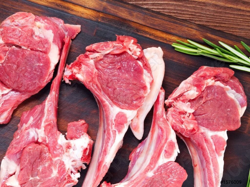 Lamb chops halal distrib