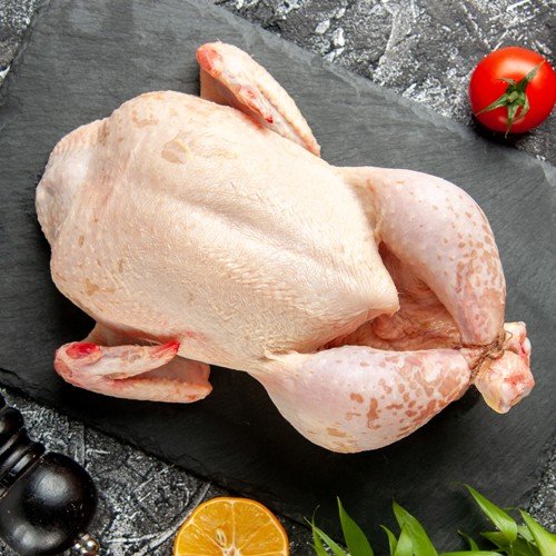 Viande : poulet fermier