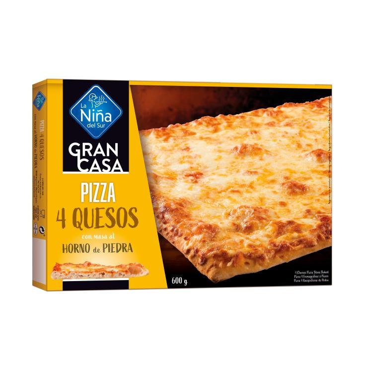 La nina - Grand casa pizza 4 fromages 600gr