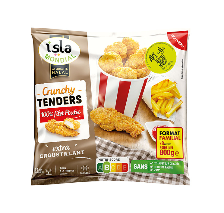 Isla mondial - Crunchy tenders 800g