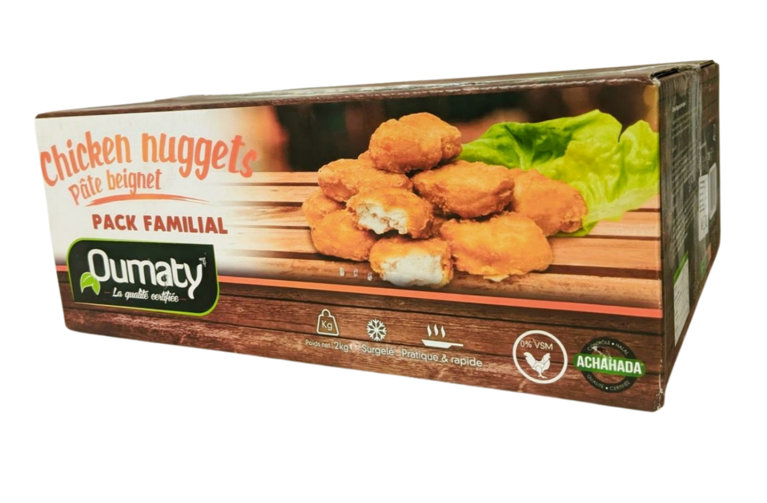 Oumaty - Nuggets Pate à Beignet 2kg