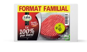 Isla mondial - Steak pur boeuf 2Kg