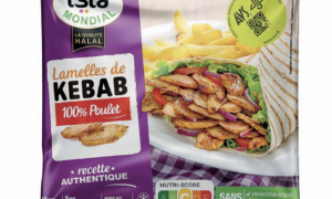 Isla mondial - Lamelles de kebab poulet  450g