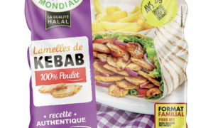 Isla mondial - Lamelles de kebab poulet 800g