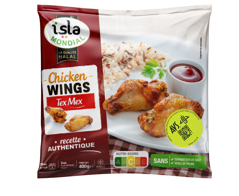 Isla mondial - Chicken wings 400g
