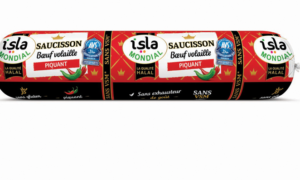 Isla Mondial - Saucisse Cuit Bœuf Volaille Piquant Premium 430g