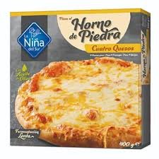 La nina - Pizza four à pierre 4 fromages 400g