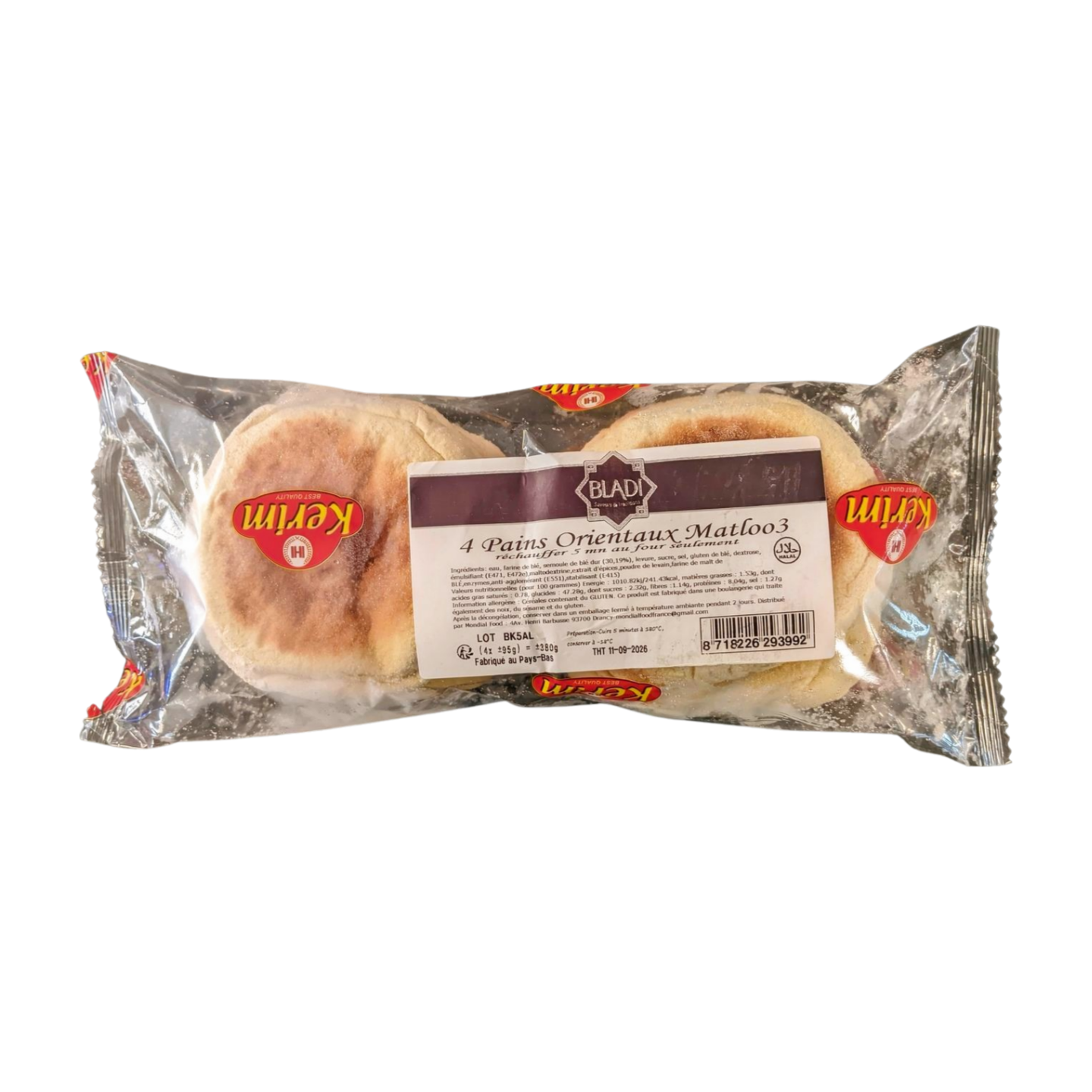 Bladi - Pain matlouh x4