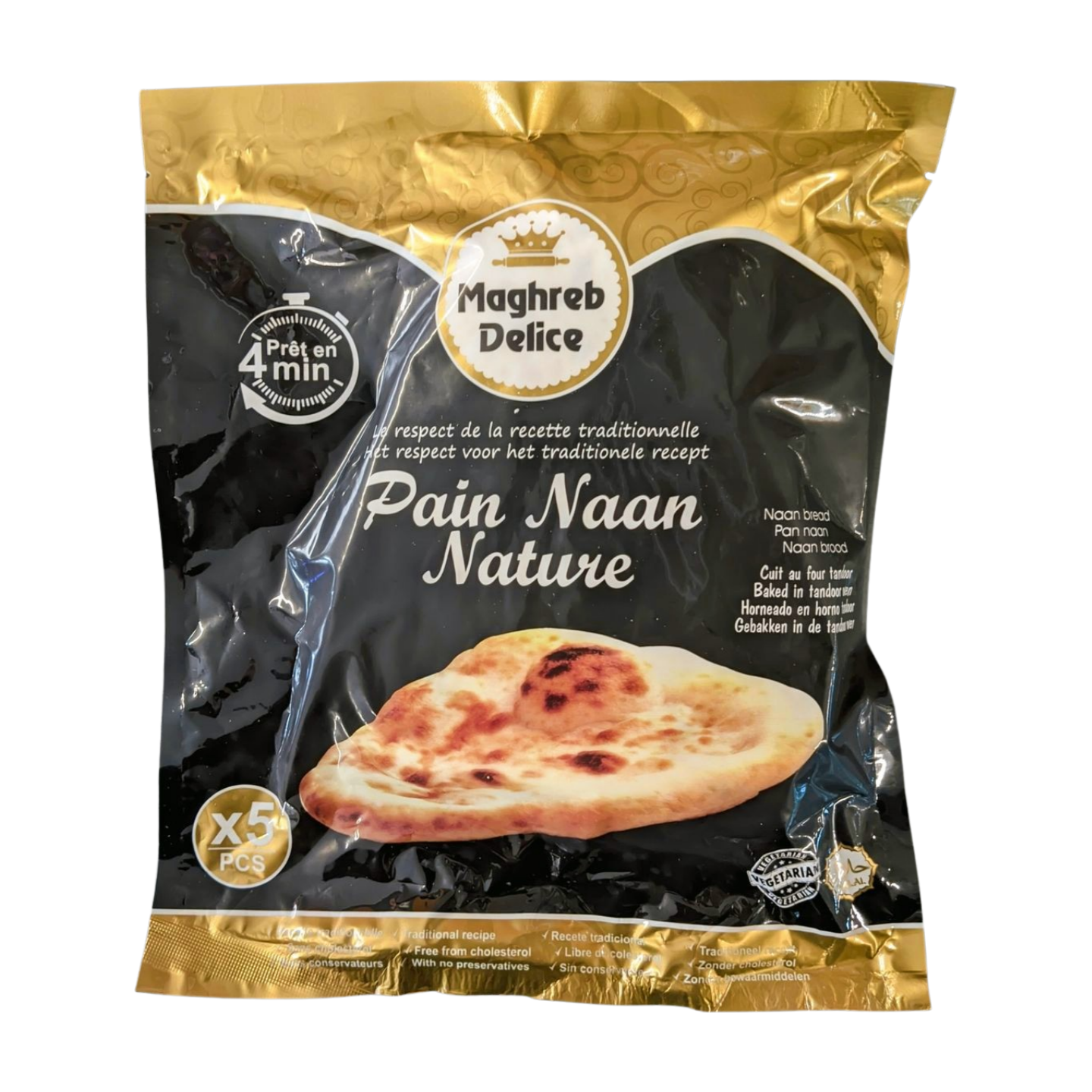 Maghreb délice - Pain naan nature x5