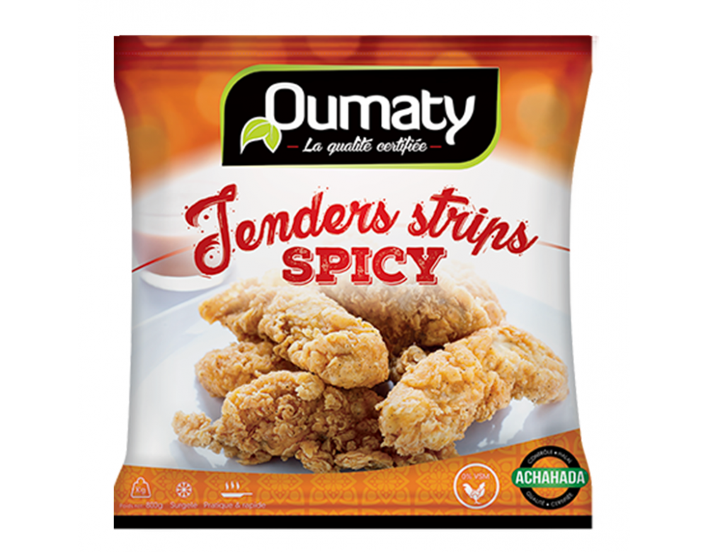 Oumaty - Tenders Hot And Spicy 800g