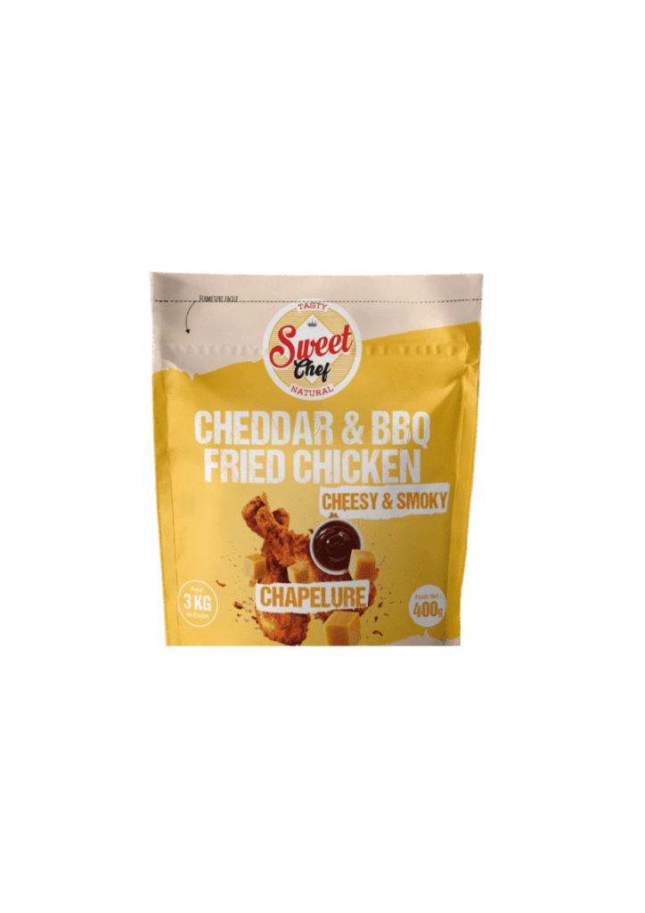 Sweet Chef - Chapelure Cheddar BBQ 400g